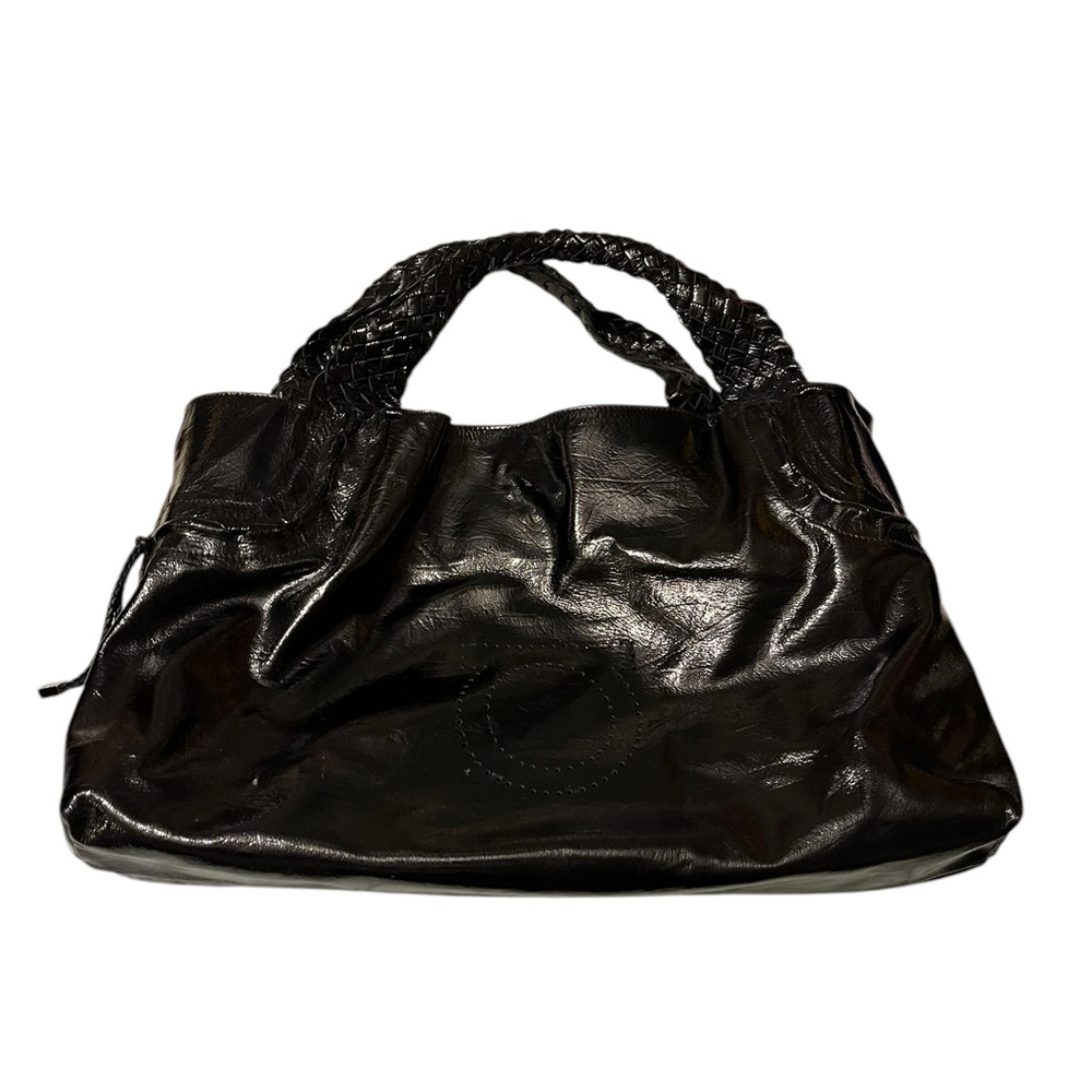 Salvatore Ferragamo Black Leather Bag